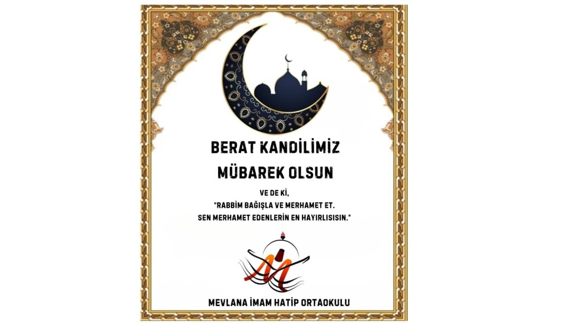 Berat Kandilimiz Mübarek Olsun